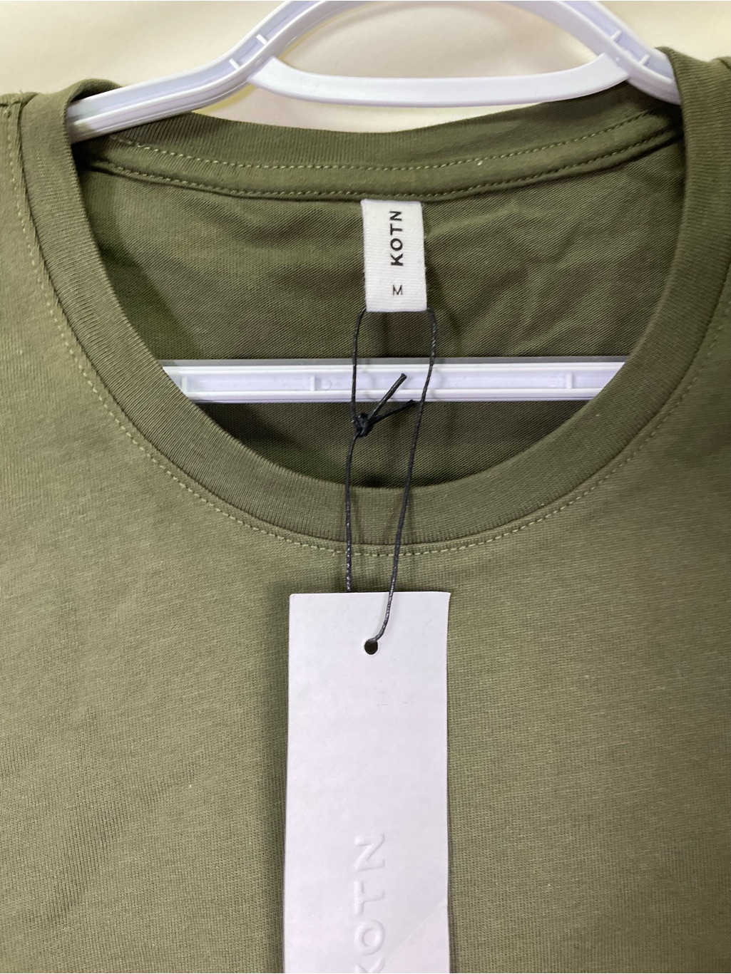 Kotn Women’s Shrunken Tee - Olive — image 3 of 7